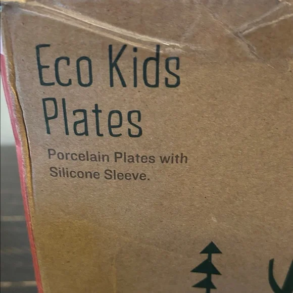 Elk and Friends Plate Set - Purple, Gray, Green, Blue. Suction NIB - Picture 4 of 4